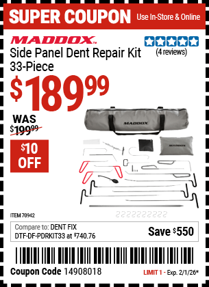Harbor Freight Coupons, HF Coupons, 20% off - 70942
