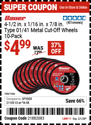 Harbor Freight Coupons, HF Coupons, 20% off - 71066