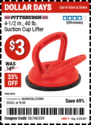 Harbor Freight Coupons, HF Coupons, 20% off - 59690