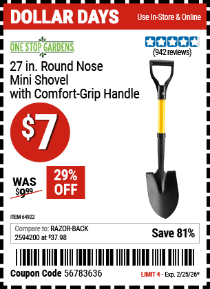 Harbor Freight Coupons, HF Coupons, 20% off - 27-7/16