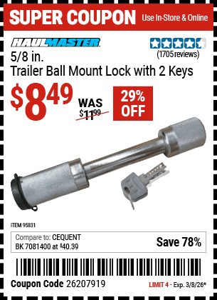 Harbor Freight Coupons, HF Coupons, 20% off - 5/8