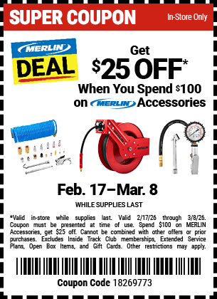 Harbor Freight Coupons, HF Coupons, 20% off - 