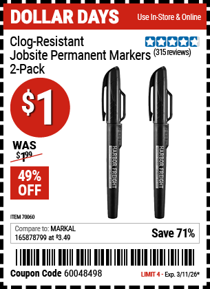 Harbor Freight Coupons, HF Coupons, 20% off - 