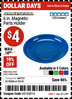 Harbor Freight Coupons, HF Coupons, 20% off - 