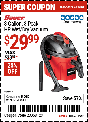 Harbor Freight Coupons, HF Coupons, 20% off - 