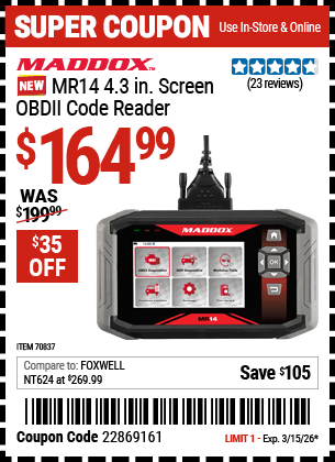 Harbor Freight Coupons, HF Coupons, 20% off - 