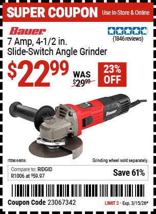 Harbor Freight Coupons, HF Coupons, 20% off - 