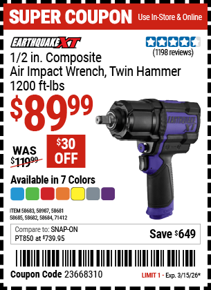 Harbor Freight Coupons, HF Coupons, 20% off - 