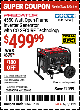 Harbor Freight Coupons, HF Coupons, 20% off - 