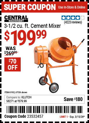 Harbor Freight Coupons, HF Coupons, 20% off - 