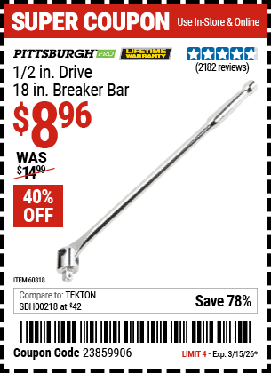 Harbor Freight Coupons, HF Coupons, 20% off - 