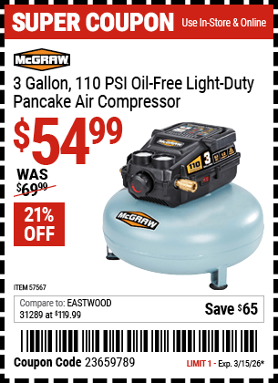 Harbor Freight Coupons, HF Coupons, 20% off - 
