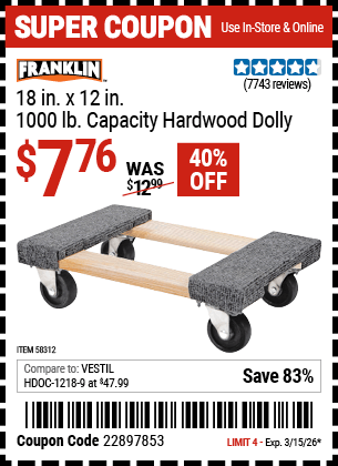 Harbor Freight Coupons, HF Coupons, 20% off - 