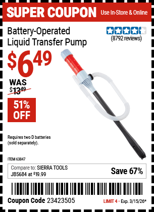 Harbor Freight Coupons, HF Coupons, 20% off - 