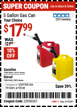 Harbor Freight Coupons, HF Coupons, 20% off - 