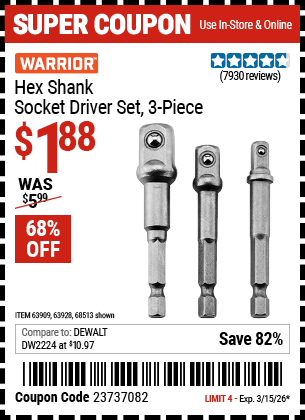 Harbor Freight Coupons, HF Coupons, 20% off - 