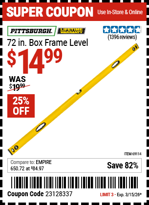 Harbor Freight Coupons, HF Coupons, 20% off - 