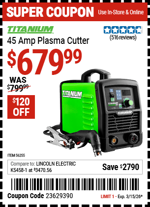 Harbor Freight Coupons, HF Coupons, 20% off - 
