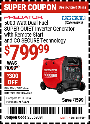 Harbor Freight Coupons, HF Coupons, 20% off - 