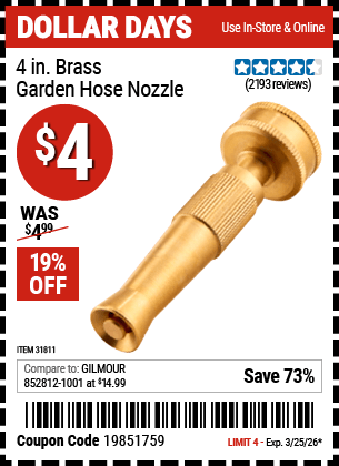Harbor Freight Coupons, HF Coupons, 20% off - 