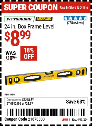 Harbor Freight Coupons, HF Coupons, 20% off - 24