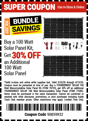 Harbor Freight Coupons, HF Coupons, 20% off - 70735