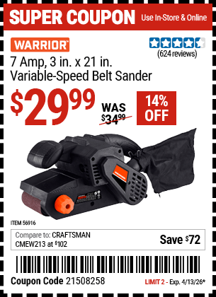 Harbor Freight Coupons, HF Coupons, 20% off - 3