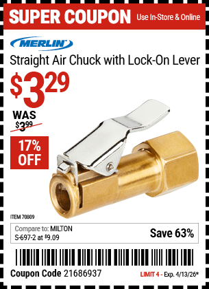 Harbor Freight Coupons, HF Coupons, 20% off - 70809