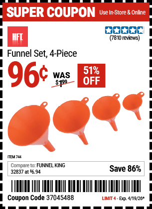 Harbor Freight Coupons, HF Coupons, 20% off - 3/4 Ton Capacity Heavy Duty Load Leveler