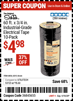 Harbor Freight Coupons, HF Coupons, 20% off - 3/4