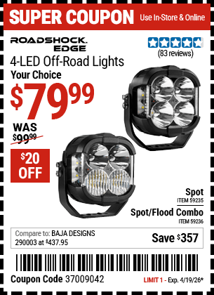 Harbor Freight Coupons, HF Coupons, 20% off - 59235
