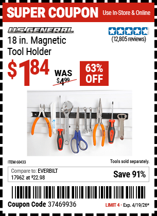Harbor Freight Coupons, HF Coupons, 20% off - 18