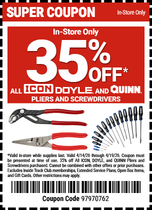 Harbor Freight Coupons, HF Coupons, 20% off - 