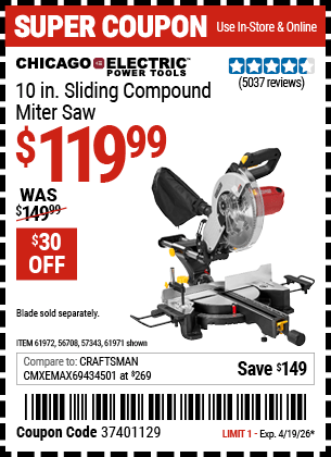 Harbor Freight Coupons, HF Coupons, 20% off - 10