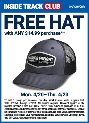 Harbor Freight Coupons, HF Coupons, 20% off - 