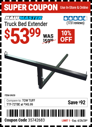 Harbor Freight Coupons, HF Coupons, 20% off - 