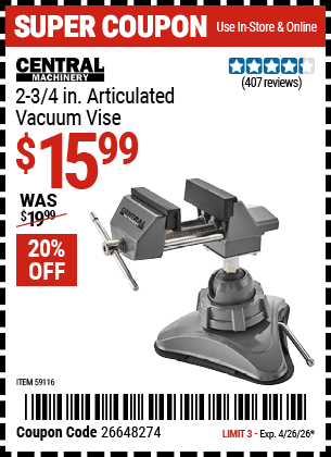 Harbor Freight Coupons, HF Coupons, 20% off - 24