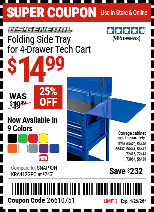 Harbor Freight Coupons, HF Coupons, 20% off - 