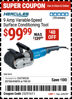 Harbor Freight Coupons, HF Coupons, 20% off - 70979