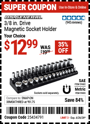 Harbor Freight Coupons, HF Coupons, 20% off - 59683