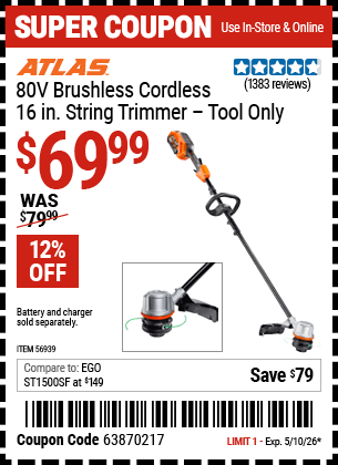 Harbor Freight Coupons, HF Coupons, 20% off - 56939