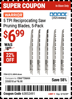 Harbor Freight Coupons, HF Coupons, 20% off - 5 Piece, 9