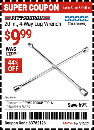 Harbor Freight Coupons, HF Coupons, 20% off - 20