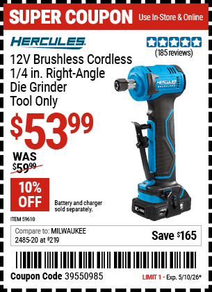 Harbor Freight Coupons, HF Coupons, 20% off - 59610