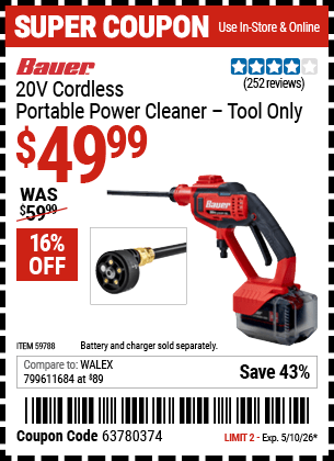 Harbor Freight Coupons, HF Coupons, 20% off - 59788