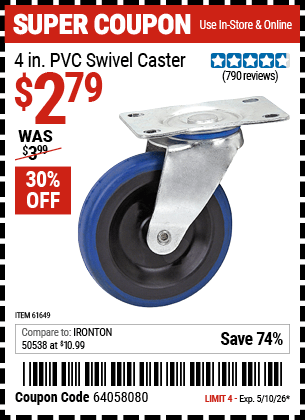 Harbor Freight Coupons, HF Coupons, 20% off - 61649