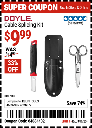 Harbor Freight Coupons, HF Coupons, 20% off - 70490