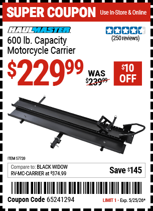 Harbor Freight Coupons, HF Coupons, 20% off - 57720