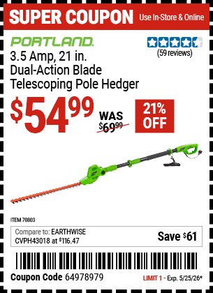 Harbor Freight Coupons, HF Coupons, 20% off - 70803