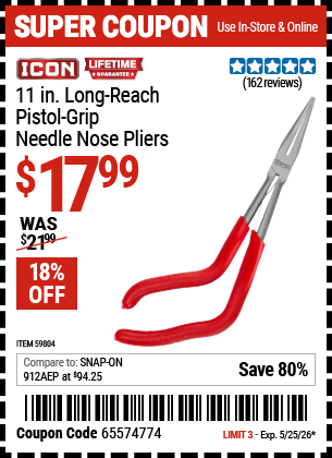 Harbor Freight Coupons, HF Coupons, 20% off - 59804